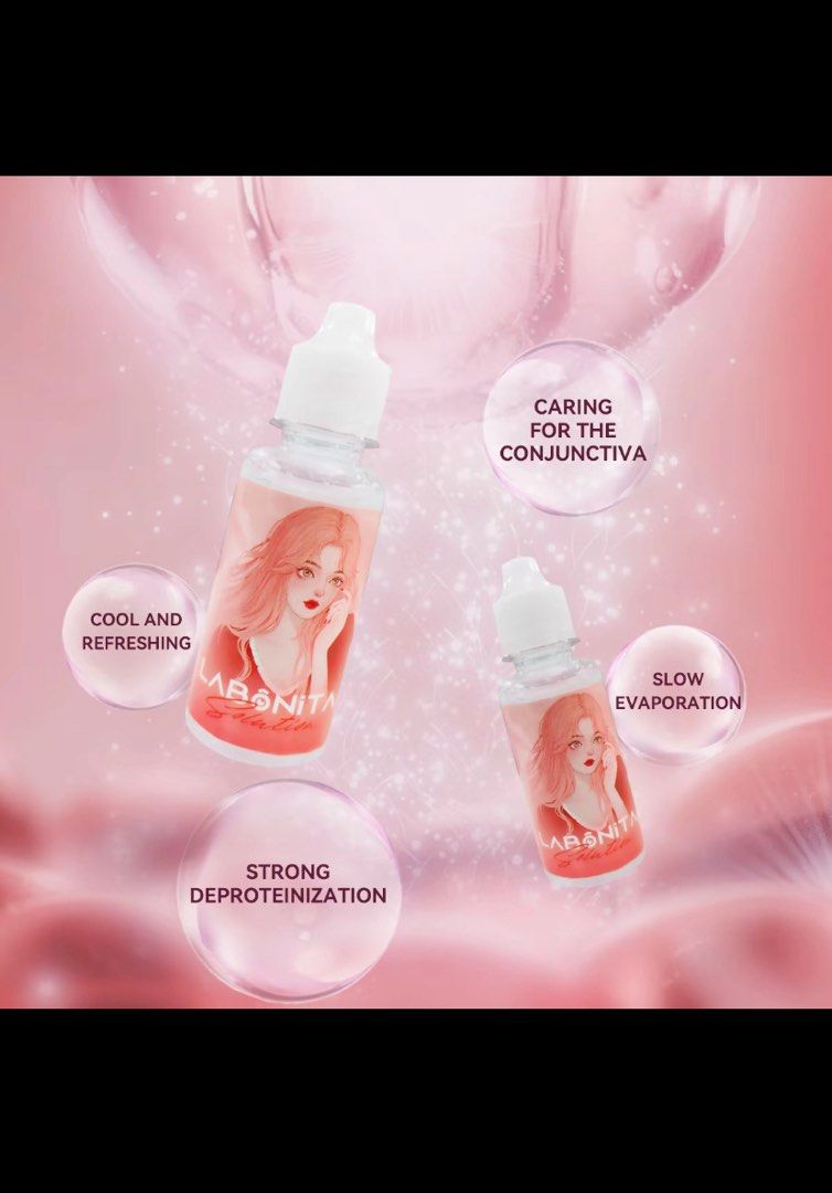 Labonita Contact Lens Solution 60ml (Category: Vision Care) located in Caloocan City. Submitted by joancapales (Listing ID 1416200150, Image 1). Description: 2028 EXPIRY DATE - Dual-effect sterilization for your contact lenses - Provides a cool and refreshing experience - Promotes slow evaporation - Strong deproteinization - 60ml bottle.