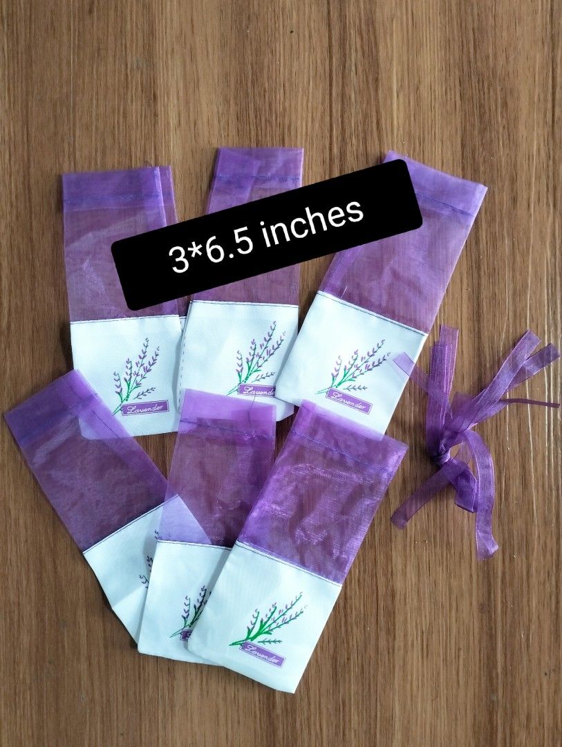 lavender Pouches set (6pcs) (Category: Purses & Pouches) located in Baguio. Submitted by toys_of_yesteryear (Listing ID 1416147273, Image 1). Description: 📌location: Baguio ❗NOTE: No lowballers pls, posted prices are already the best price I can give❗ Imported item. NEW. Pictures are part of the description, see all photos before buying. ---------------------- 👉Brand: None 👉Lavender pouches for small accessories, dried flower, etc. 👉6 pcs. se