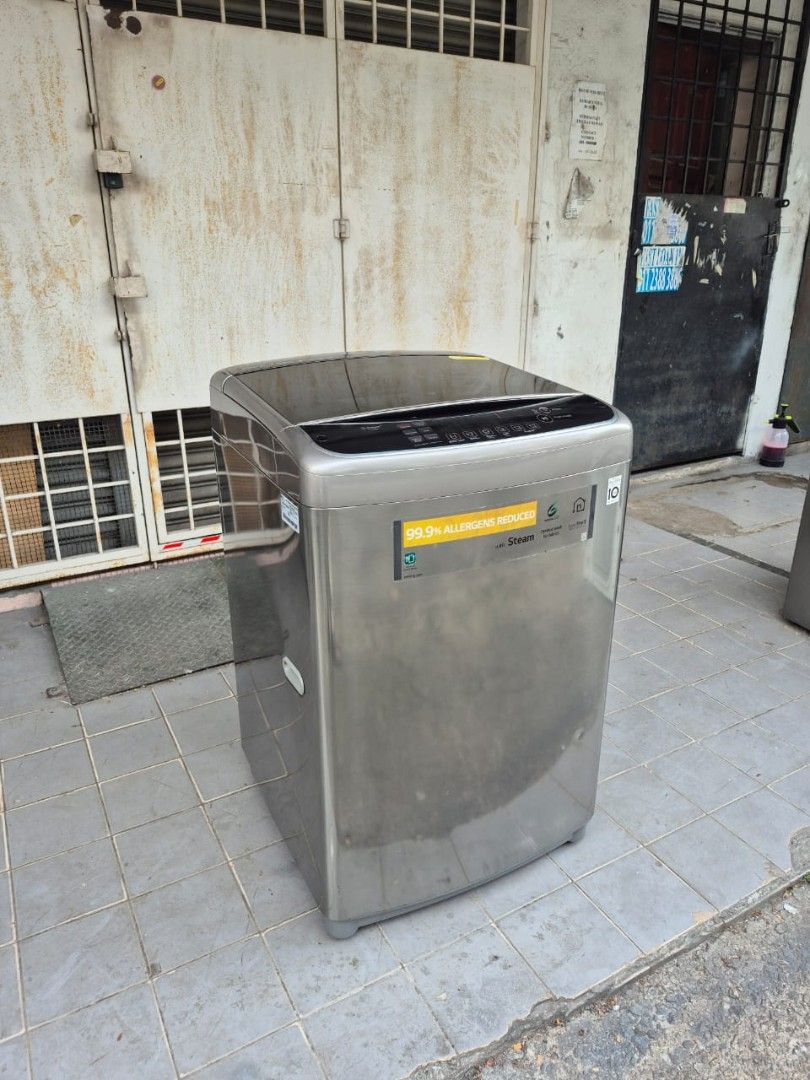 LG Steam Washer 15kg Inverter Direct Drive Washing Machine Fully ...