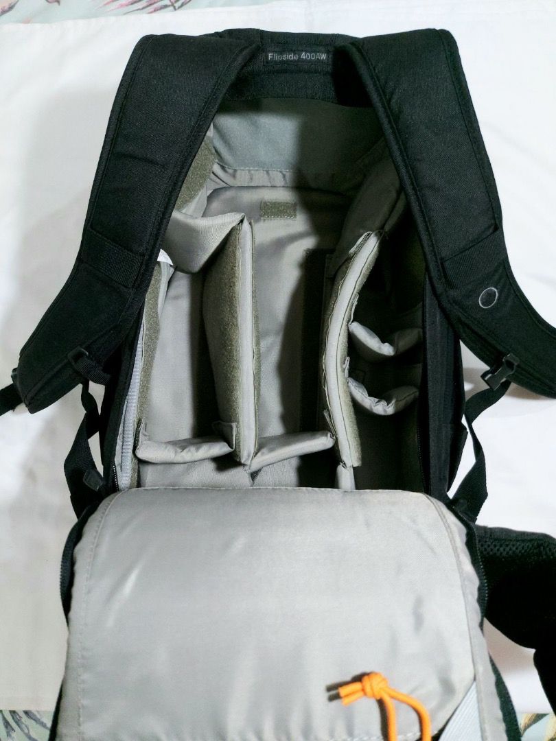 **ON SALE** LOWEPRO 400AV Flipside Camera Equipment Backpack, as Good as New (Category: Backpacks) located in Malay. Submitted by redchain (Listing ID 1416046662, Image 3). Description: LOWEPRO 400AV Flipside Camera Equipment Backpack, as Good as New New Price ~ USD 140 🎯 now only PHP 3,200! ✅ Rugged outdoor backpack with full back access with enhanced protection features ✅ Upgraded backside-access offers fast, easy entry to the camera compartme