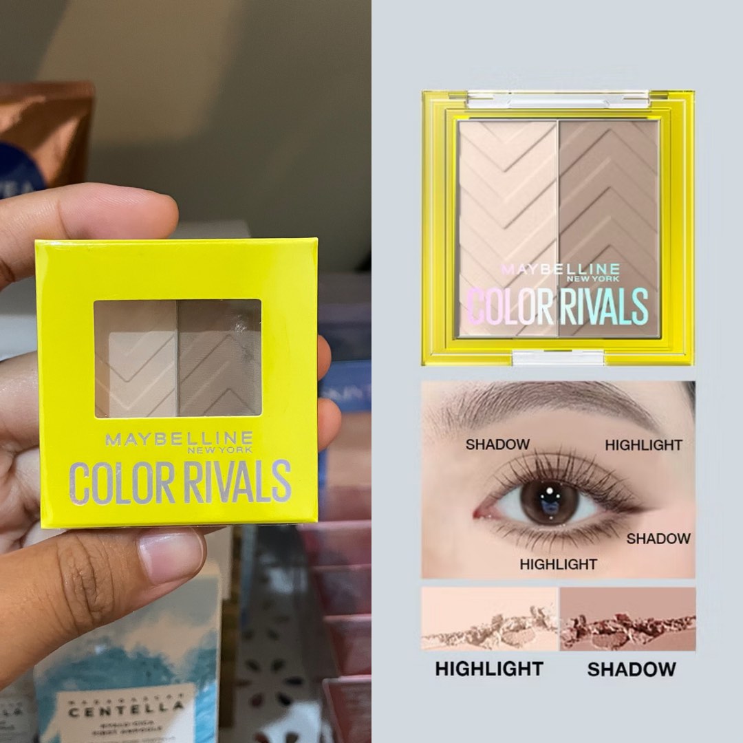 Nova Color Rivals Maybelline Color Rivals Duo Shadow shade Striking, Kesehatan ...