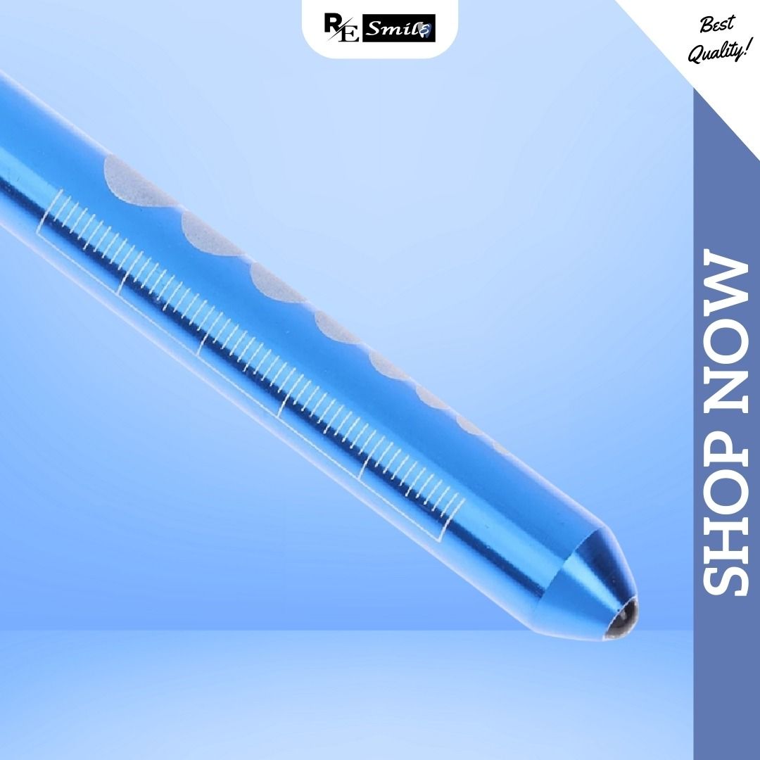 PEN LIGHT (Category: Oral Care) located in Dagupan City. Submitted by resmiledentaltraders (Listing ID 1416093929, Image 3). Description: Pen Light Black Pen Light Blue Pen Light Green Pen Light Orange Pen Light Purple Pen Light Red Pen Light Silver Power Source: AAA (UM4) batteries Operating instruction: Press the push button switch to switch on and off. Bulb Replacement: Uncrew the tip and remove the conducting rod to replace the burnt bulb. Pr