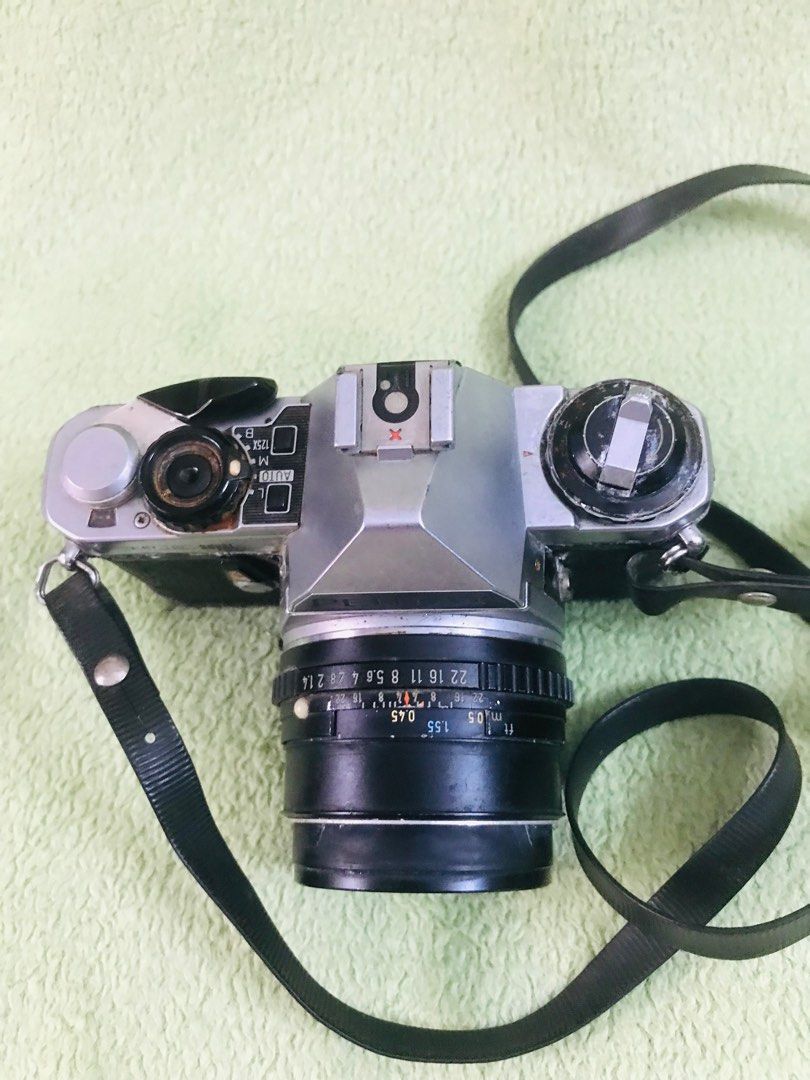 Pentax ME Super (Category: Cameras) located in Quezon City. Submitted by regiegeorg77224 (Listing ID 1416035166, Image 2). Description: With Lens and original Strap As is condition QC area Lalamove Bank Transfer.