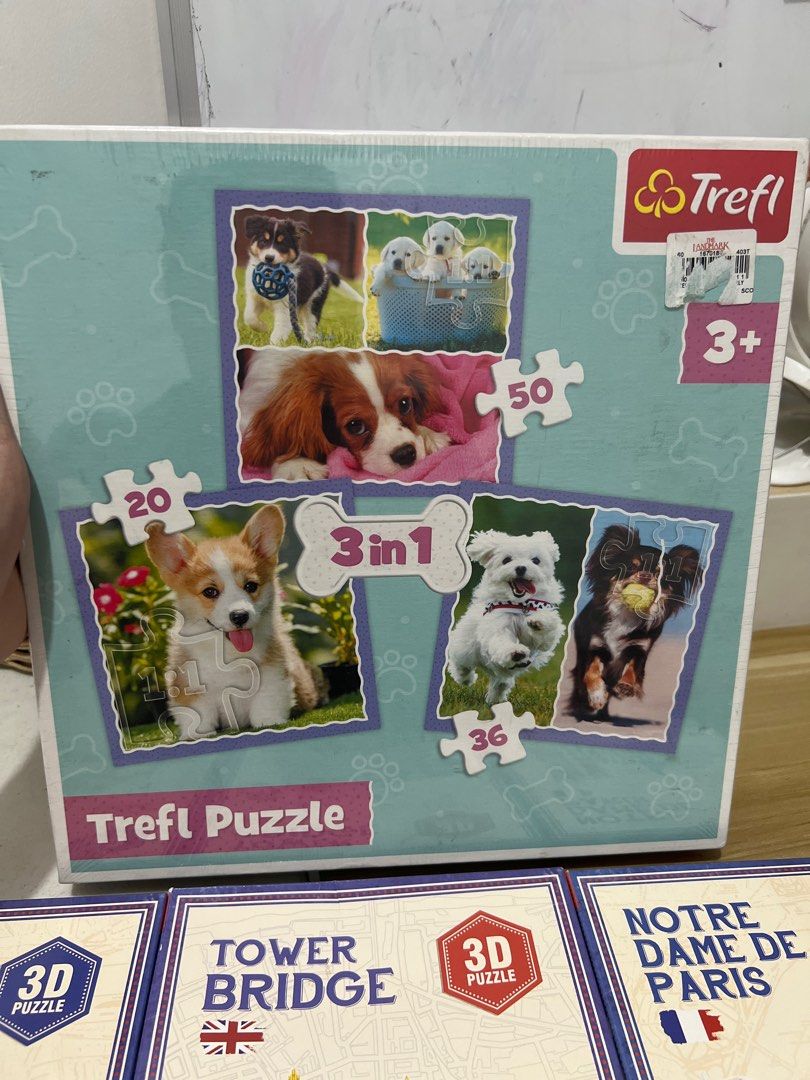 Puzzle bundle (Category: Board Games & Puzzles) located in Quezon City. Submitted by eem0908 (Listing ID 1416104163, Image 2). Description: Puzzle toy bundle for sale. Excess puzzles from birthday party giveaways. Take all for Php 500 only. Total retail value is Php 1,100.