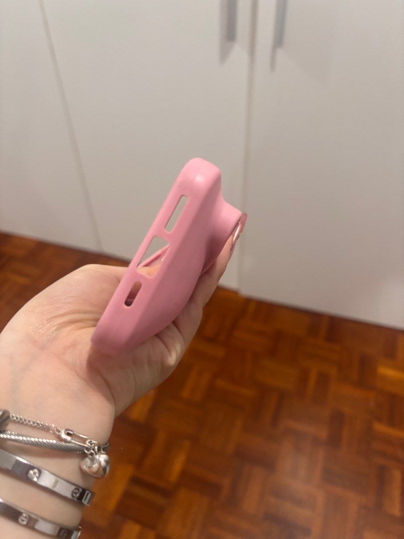 Rhode Ip15 plus Pink Case (Category: Cases & Sleeves) located in Cebu City. Submitted by makeupdontbreakup (Listing ID 1416171779, Image 3). Description: Given to me idk if its real but will sell cheap Good Condition .