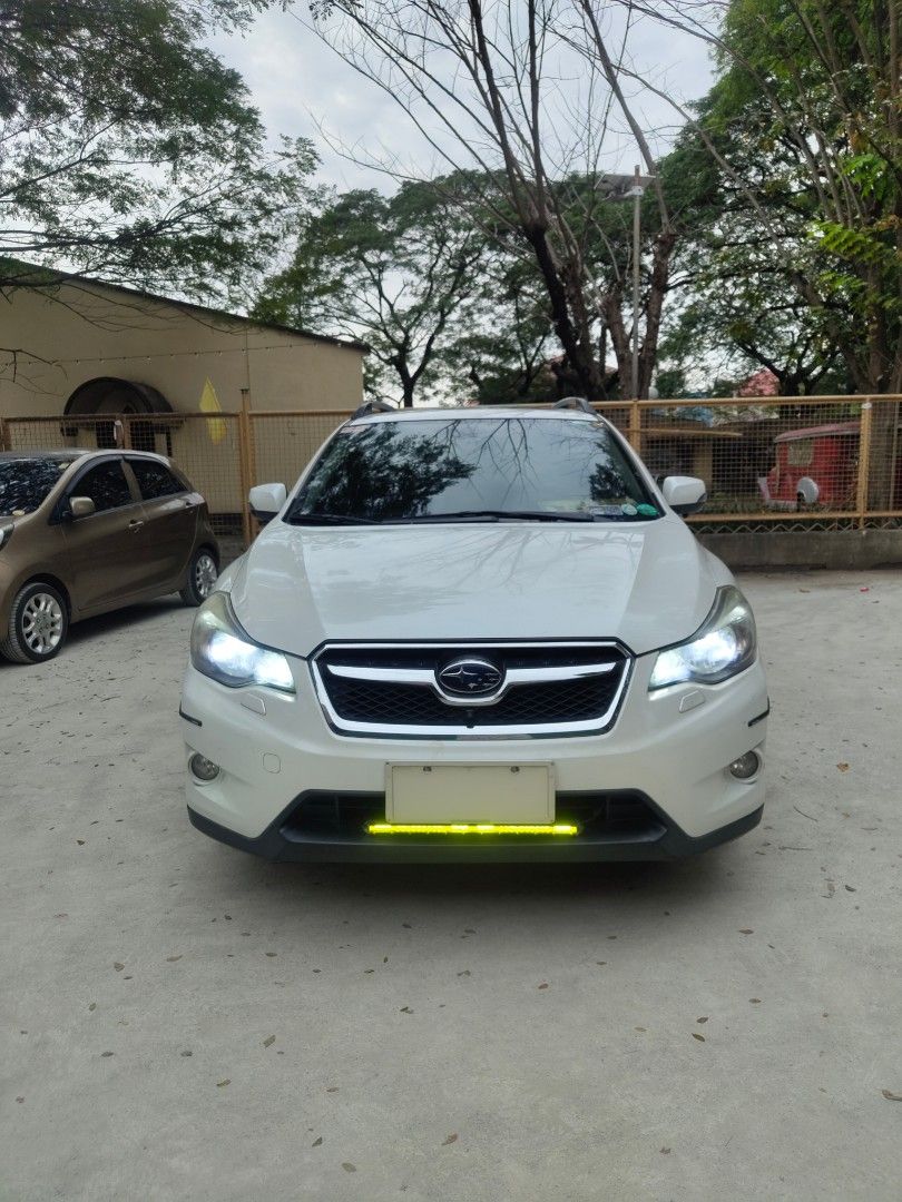 Subaru XV XV 2015 Auto (Category: Used Cars) located in Las Pinas. Submitted by declutterqueeeeen (Listing ID 1416176105, Image 3). Description: ✅ Details: Model: Subaru XV 2015 Color: Pearl White Transmission: Automatic (CVT) Drivetrain: AWD (All-Wheel Drive) Seating: 5 passengers Wheel Rims: 17-inch alloy wheels Body Type: SUV / Crossover ⛽ Fuel Efficient Very economical on gas — ideal for city driving and long trips. 👨‍👩‍👧‍👦 Spacious inter