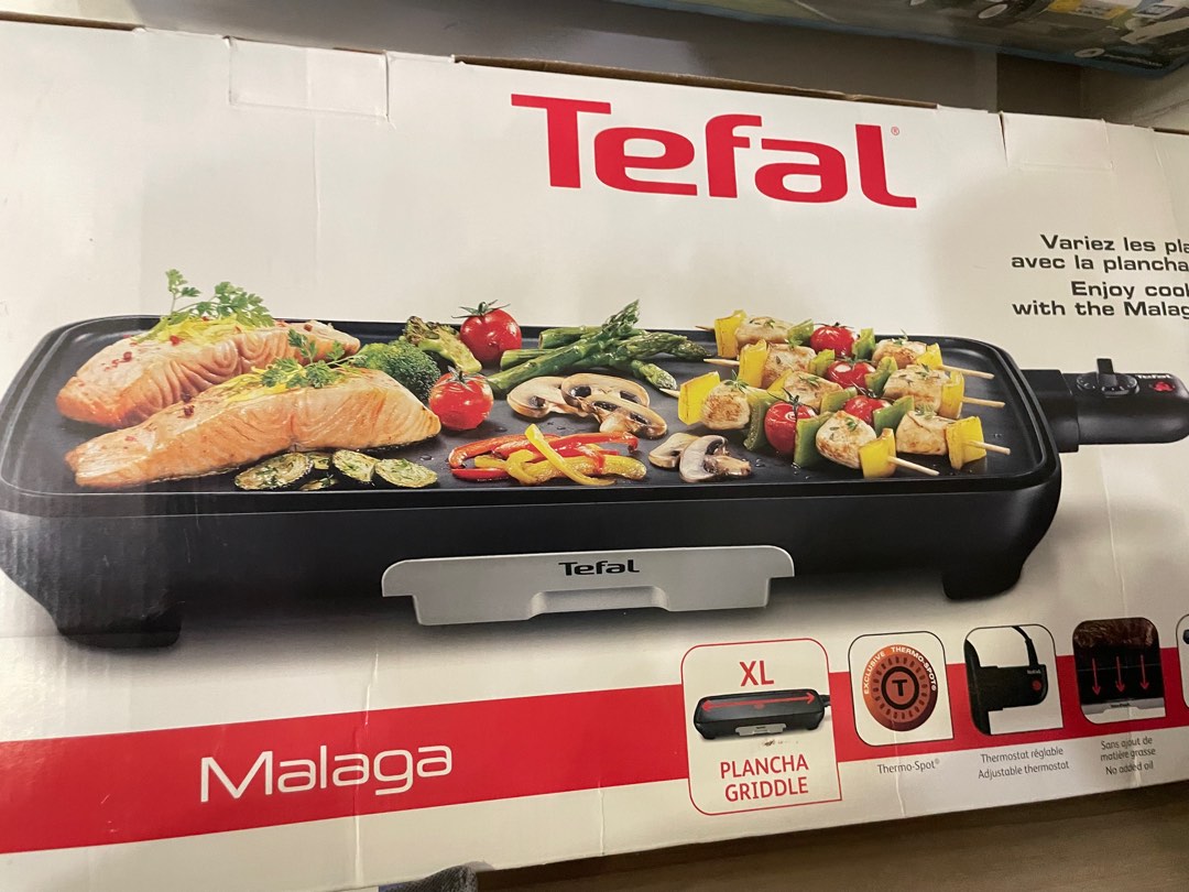 Tefal Malaga XL Plancha Griddle - Brand New, TV & Home Appliances ...
