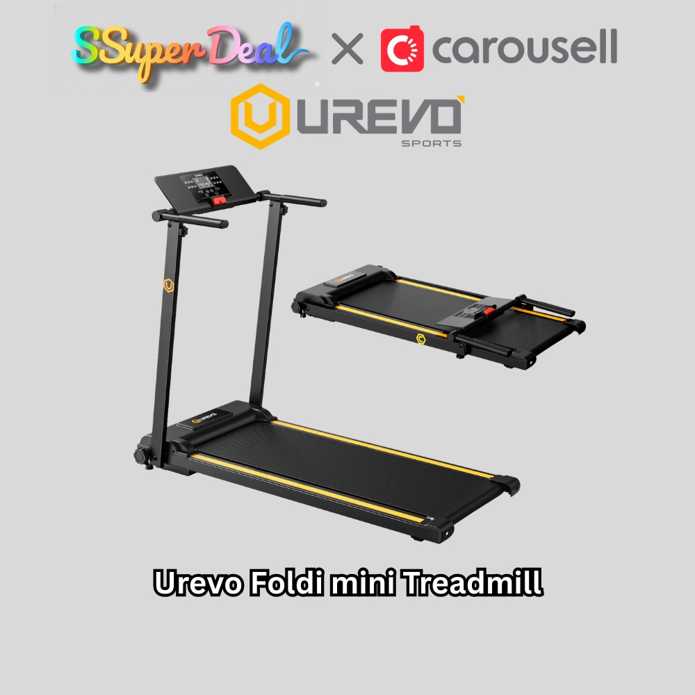 Urevo Foldi mini Treadmill (Most Effective Running Modes of Reducing ...
