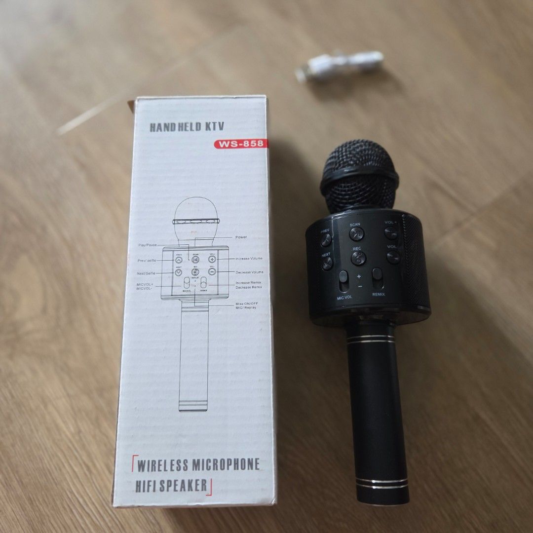 Wireless Microphone (Black)65106402073857110