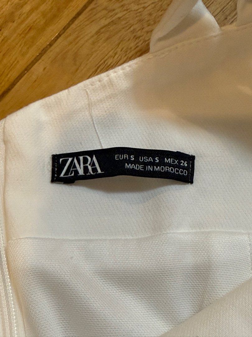 Zara white dress with cross back (Category: Dresses) located in Tarlac. Submitted by elroy3 (Listing ID 1416036944, Image 3). Description: .