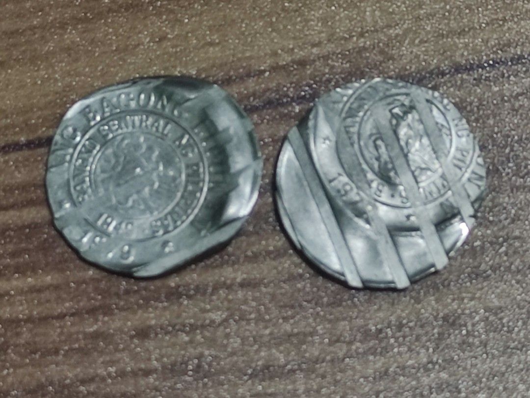 2pcs Off Centered Cancelled Error 10 Sentimos Coins (Category: Currency) located in Lipa City. Submitted by mark_collections (Listing ID 1416356549, Image 2). Description: 2pcs Off Centered Cancelled Error 10 Sentimos Coins Mode of Payment: Gcash.