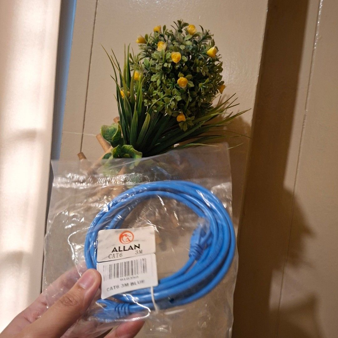 3m cat 6 cable ethernet lan (Category: Networking) located in Pasig City. Submitted by thethinkers (Listing ID 1416237808, Image 1). Description: For sale only no trade or swap Brand new This is available while posted, No need to confirm price indicated is per unit, fix price, non negotiable already a bargain. No need to ask again. I typically do not respond on questions already answered to save time. Can be pick up asap at Pasig city Shipping is