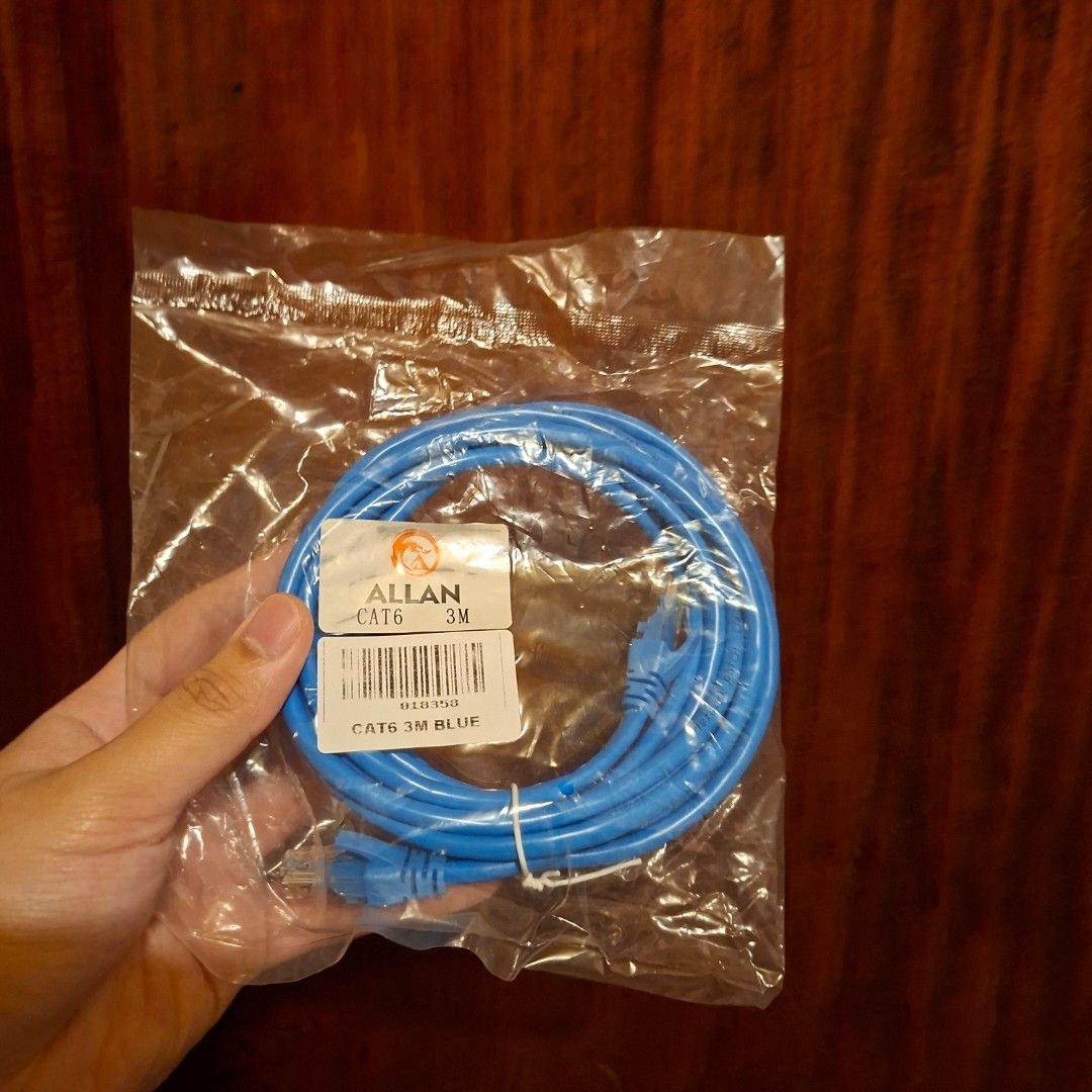 3m cat 6 ethernet lan cable (Category: Networking) located in Pasig City. Submitted by last_price_posted (Listing ID 1416237526, Image 1). Description: For sale only no trade or swap Brand new This is available while posted, No need to confirm price indicated is per unit, fix price, non negotiable already a bargain. No need to ask again. I typically do not respond on questions already answered to save time. Can be pick up asap at Pasig city Shipp