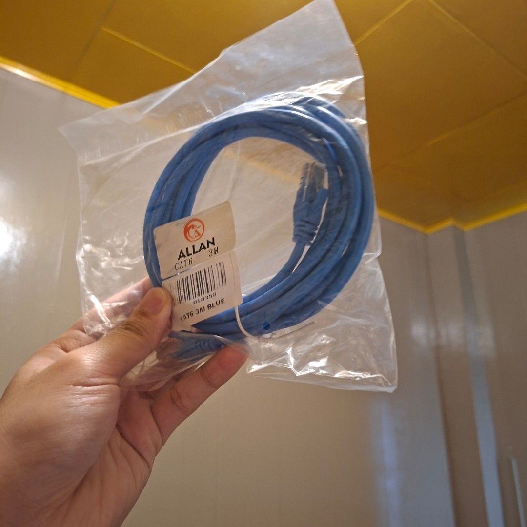 3m ethernet lan cable (Category: Networking) located in Manila. Submitted by bargain-master (Listing ID 1416238648, Image 3). Description: Hello, If you have any questions related to the item, please just message it in a list form so I can answer all at once and let me know when will you be planning in buying it. I typically do not respond on questions already answered to save time. Please read all details for faster transaction. For sale only no