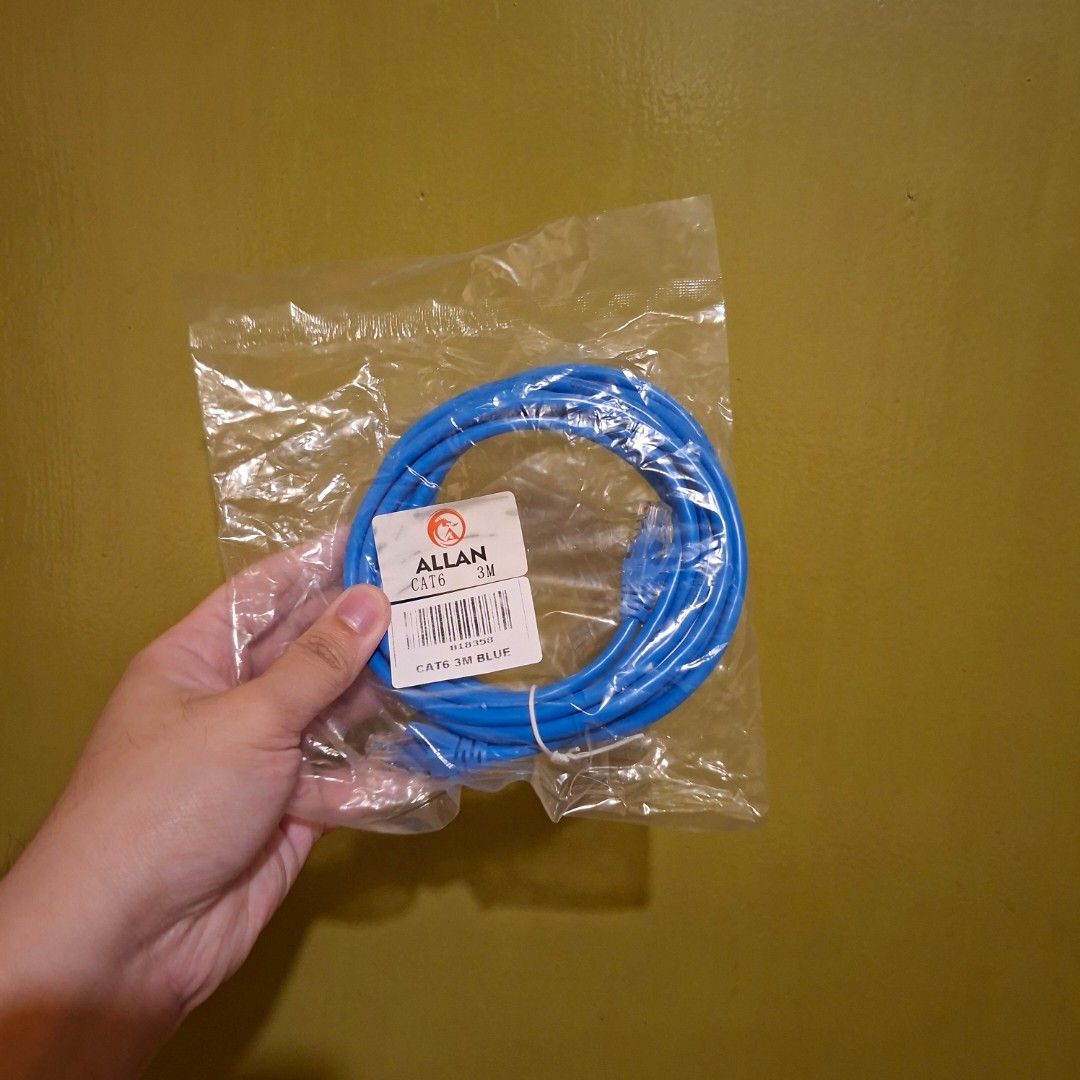 3m lan cable ethernet (Category: Networking) located in Manila. Submitted by mr.fast (Listing ID 1416238319, Image 3). Description: Hello, If you have any questions related to the item, please just message it in a list form so I can answer all at once and let me know when will you be planning in buying it. I typically do not respond on questions already answered to save time. Please read all details for faster transaction. For sale only no trade 
