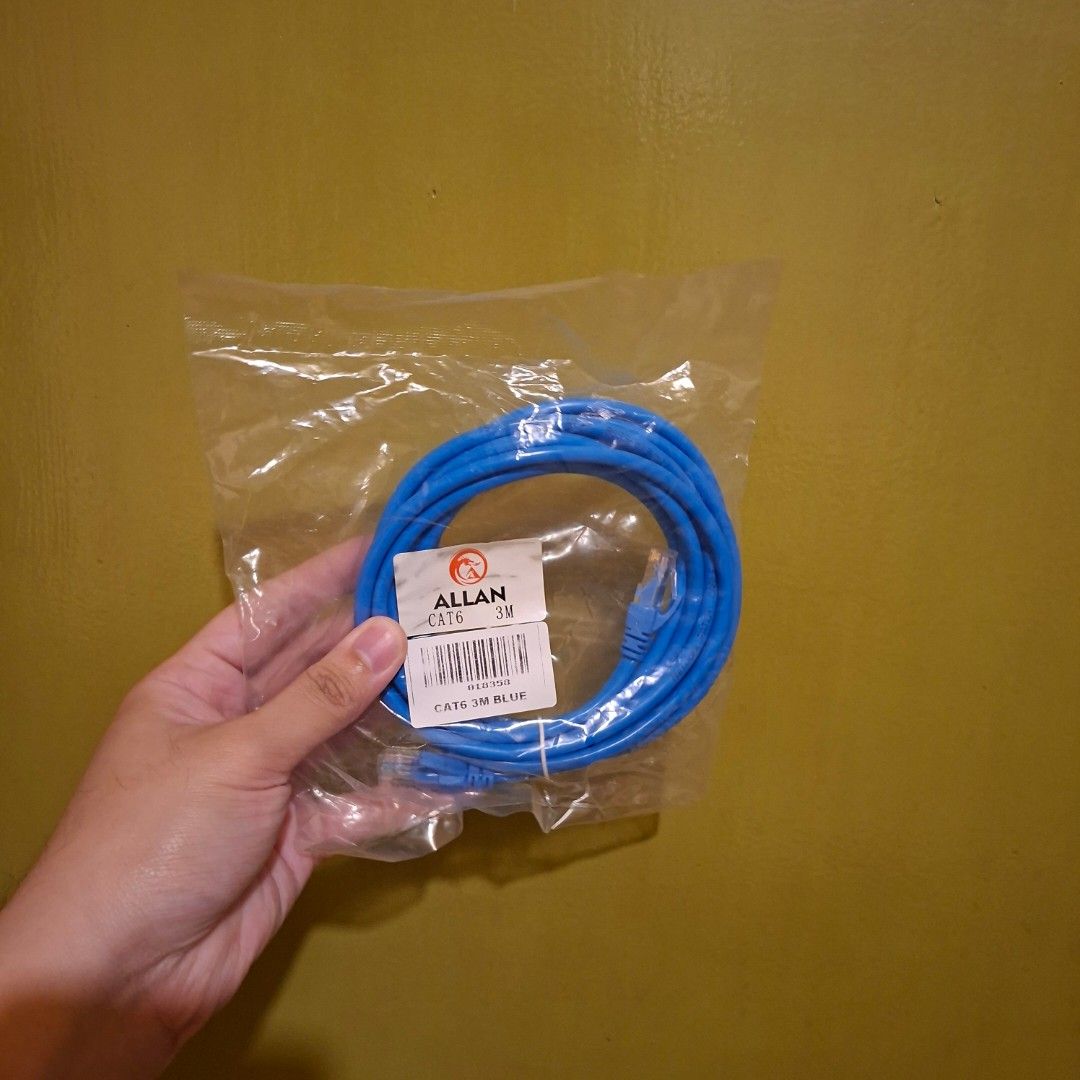 3m lan cable ethernet (Category: Networking) located in Manila. Submitted by mr.fast (Listing ID 1416238319, Image 2). Description: Hello, If you have any questions related to the item, please just message it in a list form so I can answer all at once and let me know when will you be planning in buying it. I typically do not respond on questions already answered to save time. Please read all details for faster transaction. For sale only no trade 