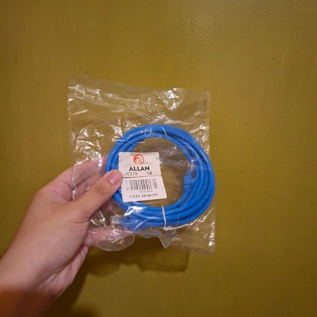 3m lan cable ethernet (Category: Networking) located in Manila. Submitted by mr.fast (Listing ID 1416238319, Image 1). Description: Hello, If you have any questions related to the item, please just message it in a list form so I can answer all at once and let me know when will you be planning in buying it. I typically do not respond on questions already answered to save time. Please read all details for faster transaction. For sale only no trade 