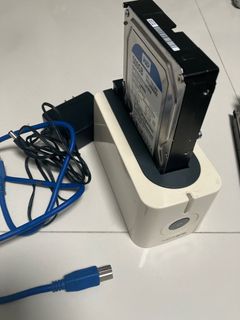 Hard Drive Dock with Hard Drive