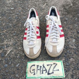 adidas gazelle silver green womens Adidas 1970s Made in West-Germany Vienna Sneaker White Red  Knud Peters