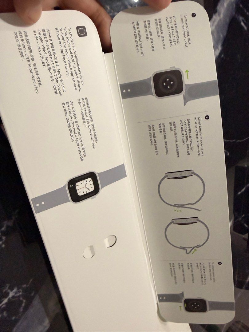 Apple watch band (Category: Wearables & Smart Watches) located in Imus. Submitted by honisp (Listing ID 1416340707, Image 3). Description: For Sale: Authentic Apple Watch Band • Brand New, never used • 41mm White Sport Band (M/L size) • One adjustable side only (not a pair) ✅ Compatible with 38mm, 40mm, and 41mm cases ✅ Works with Series 7, 8, 9 and Apple Watch SE (2nd gen) RFS: : Old watch already sold, new one doesn’t fit.