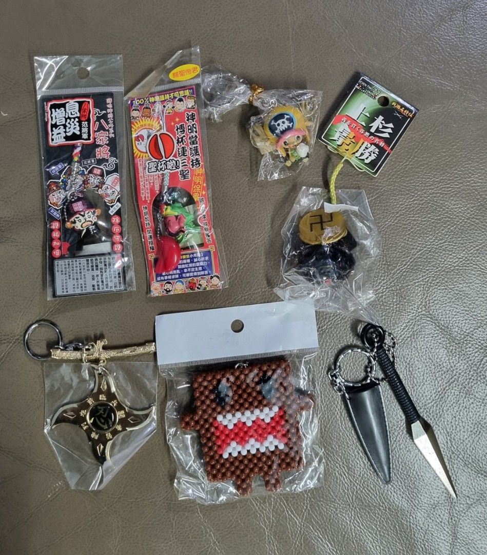 Assorted Keychains (Category: Everything Else) located in Singapore. Submitted by kurohami (Listing ID 1416355768, Image 1). Description: Collection of various keychains and charms. Bought them during tour now letting go. 1 for $6, 2 for $10. .