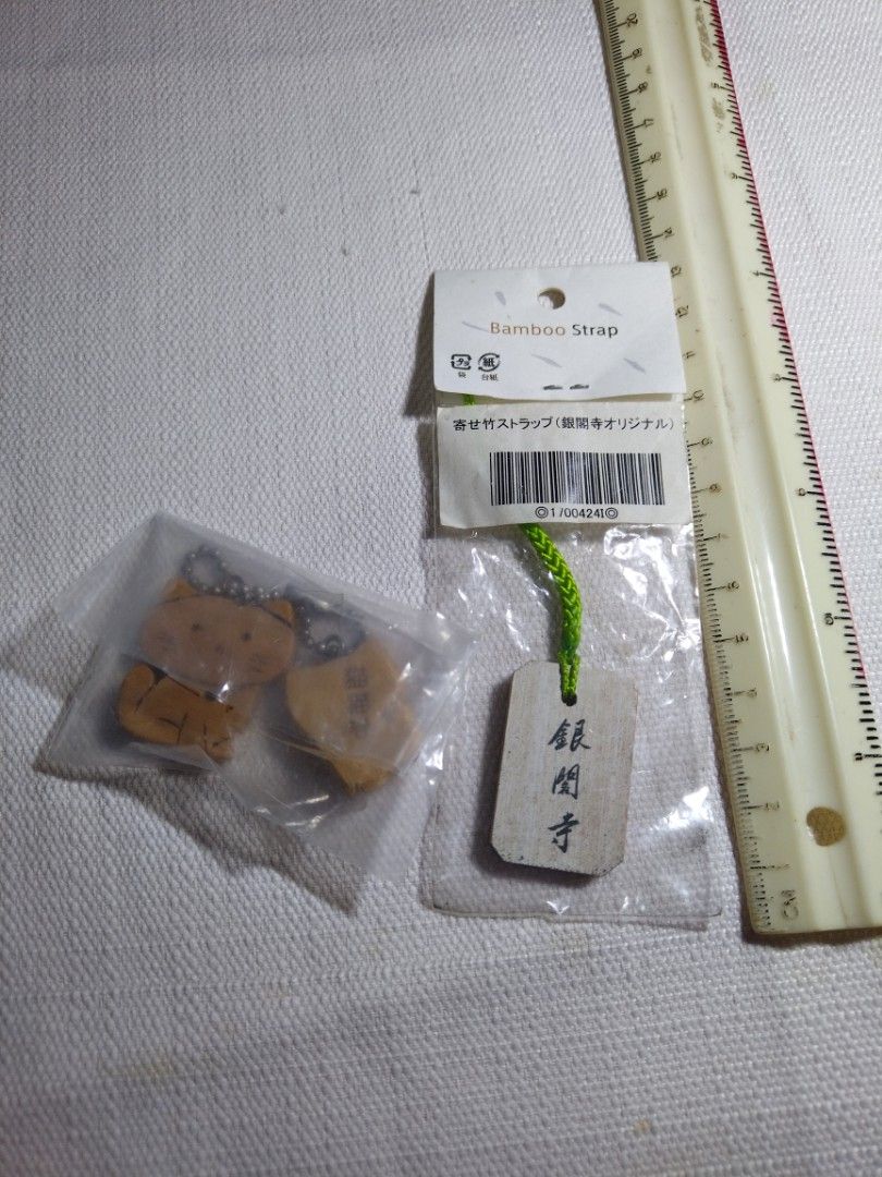 Bamboo Keychain Set (Category: Character Goods) located in Paranaque City. Submitted by KiwiyaDecluts (Listing ID 1416280712, Image 2). Description: Beautiful Bamboo Japanese Sakura House design and Couple Cat Keychains Brand new and in Excellent Condition Suitable for Gift giving as well! Feel free to pm me for inquiries and shipping. Mode of payment:GCash or cash (Meet-up) Meet up is possible either in Parañaque or Dasmariñas (Arrange a date an