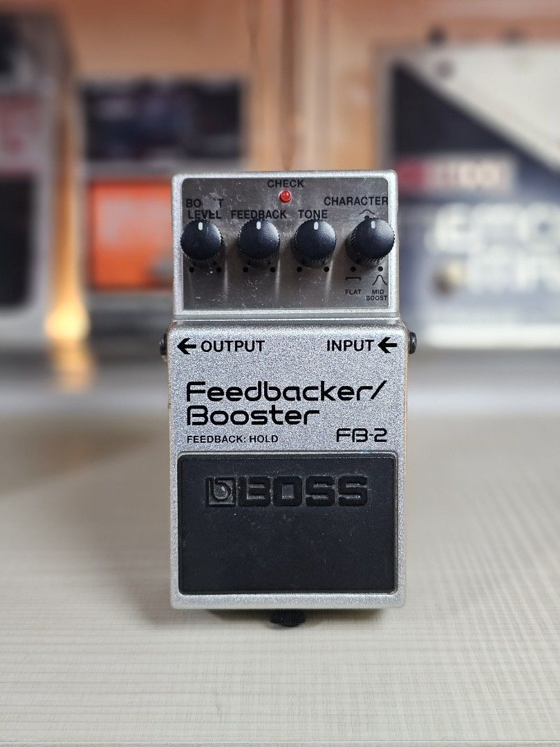 Boss FB-2 Feedbacker/Booster Guitar Pedal, Hobbies & Toys, Music Boss FB-2 Feedbacker/Booster Guitar Pedal, Hobbies & Toys, Music