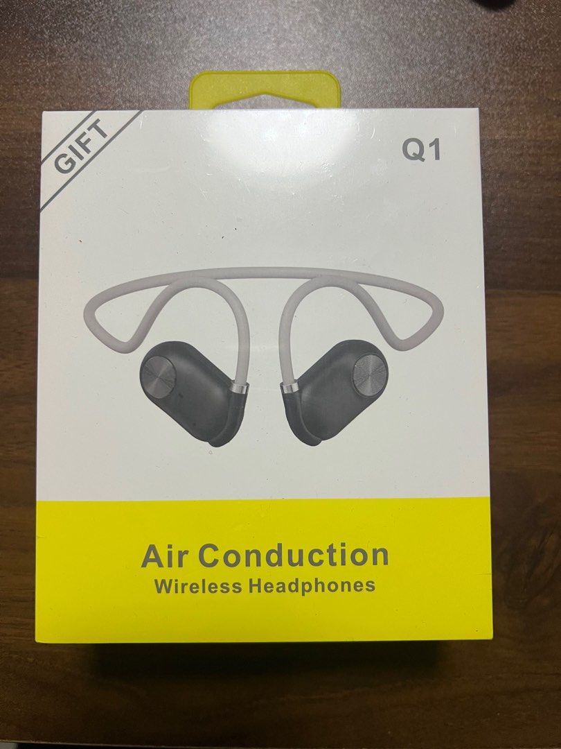 Brand new sealed air conduction wireless headphones