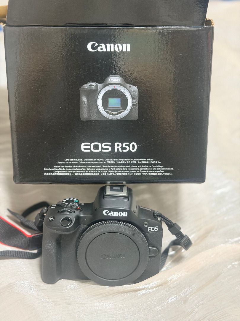 Canon EOS R50 Mirrorless Camera - Like New, Photography, Cameras on ...
