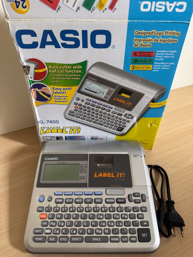 Casio Label Printer, Computers & Tech, Printers, Scanners & Copiers on ...