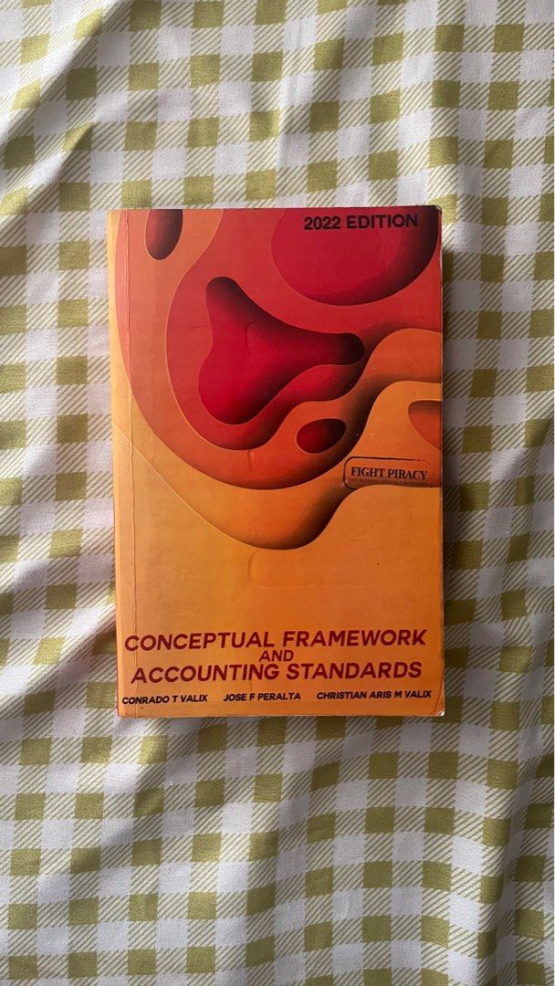 Conceptual Framework & Accounting Standards (2022 Edition) (Valix) (Category: Textbooks) located in Manila. Submitted by hannadeily (Listing ID 1416298635, Image 1). Description: ☆ — Conceptual Framework & Accounting Standards (2022 Edition) (Valix) ⋆ — Product Information: ⤷ Authored by Valix ⋆ — Other Information ⤷ mop: payo thru gcash/maya/bank transfer ⤷ mod: meetup (dlsu/ust area) & jnt/lalamove (sf shouldered by buyer) 📍- Sampaloc, Manila.