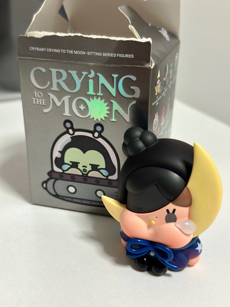 CRYING MOON (Category: Designer & Blind Box Toys) located in Singapore. Submitted by ponies (Listing ID 1416391921, Image 1). Description: BRAND NEWWWWW! .