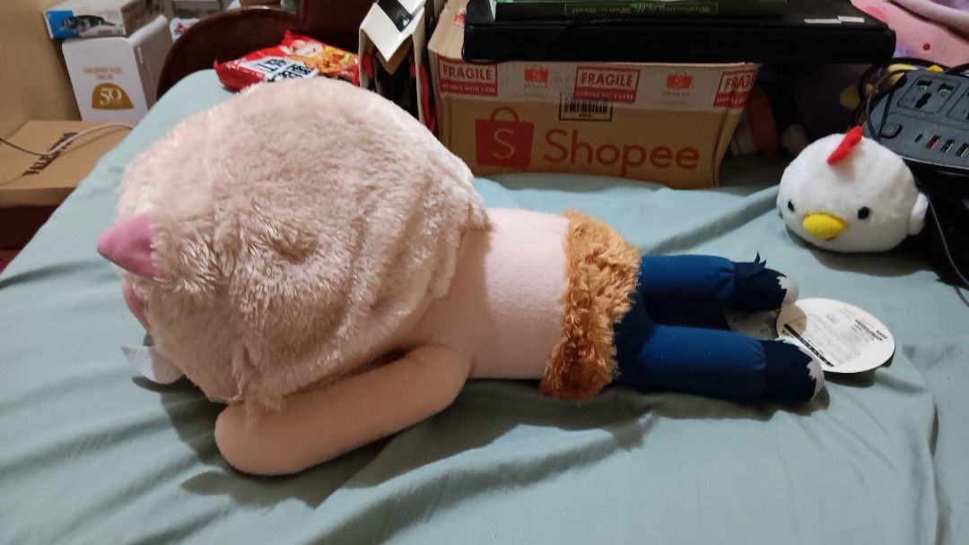 Demon Slayer Inosuke Nesoberi (Category: Plushies & Soft Toys) located in Manila. Submitted by mobius9345 (Listing ID 1416283967, Image 2). Description: I bought him out of impulse even tho im not rlly a Demon Slayer fan, you guys can have him (for a price lol) buyer will shoulder shipping ofc....