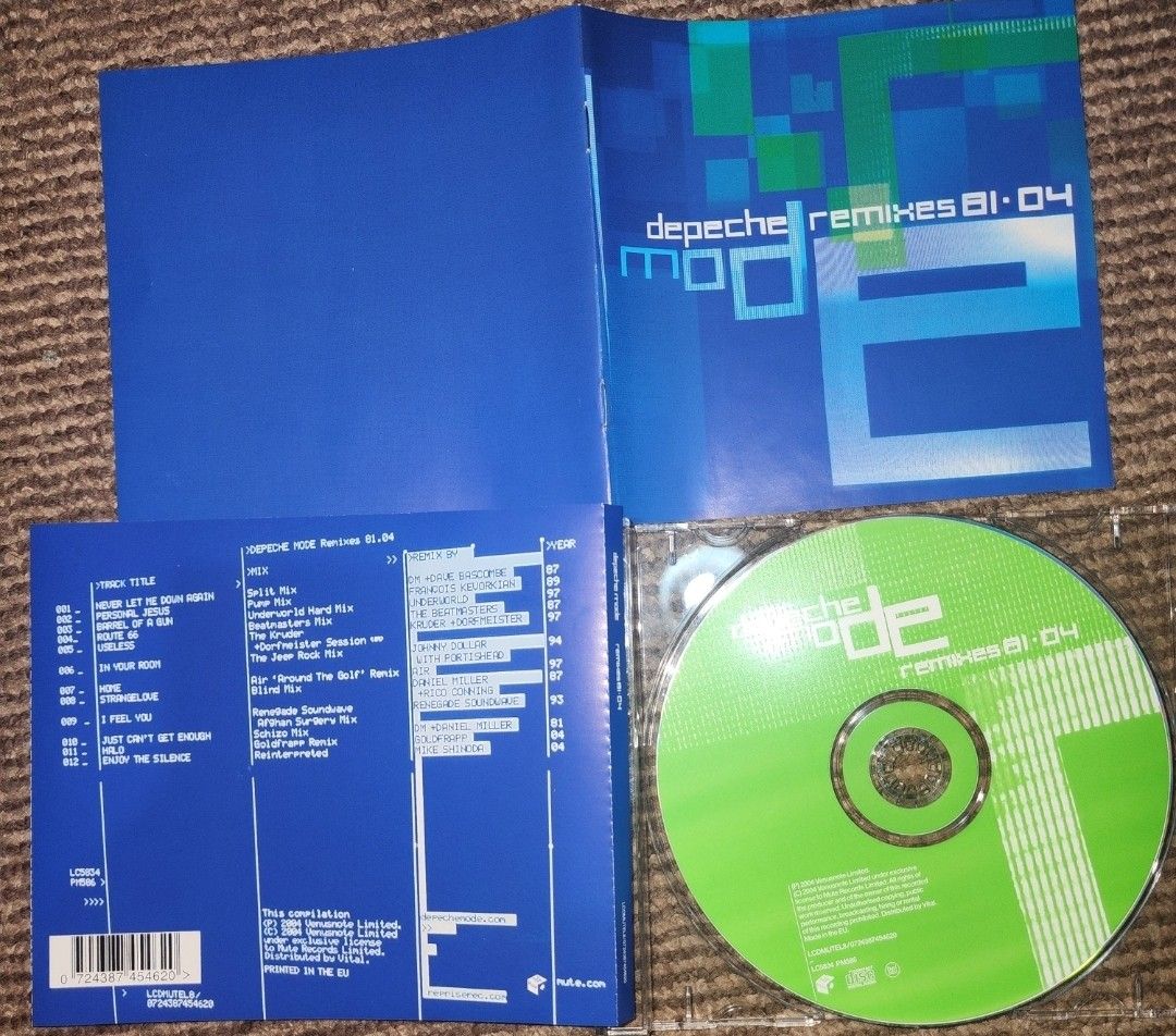 Depeche Mode - Remixes 81-04 (Category: CDs & DVDs) located in Cebu City. Submitted by g_roshamboo (Listing ID 1416355555, Image 2). Description: .