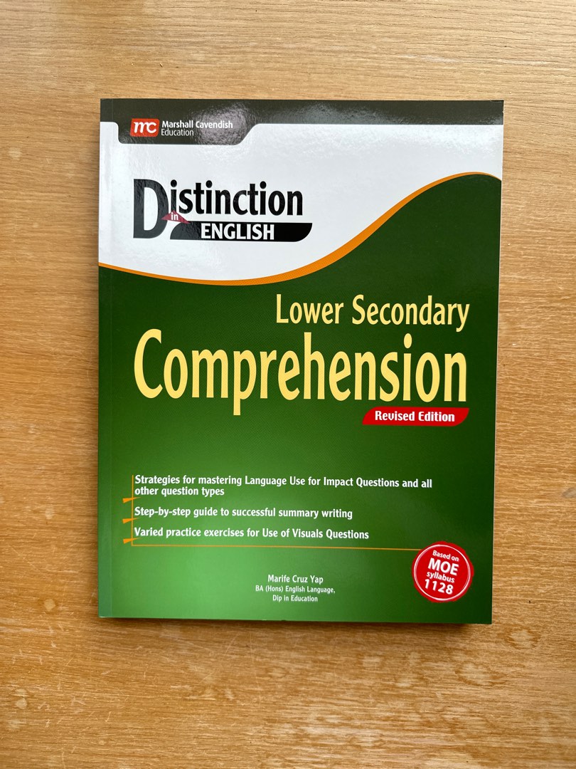 Distinction in English Lower Secondary Comprehension assessment book ...
