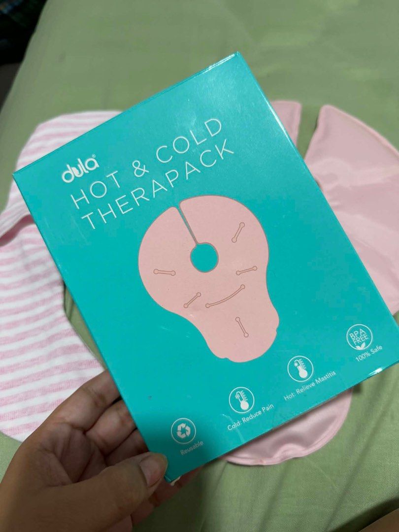 Dula Hot & Cold Therapack (Category: Breastfeeding & Bottle Feeding) located in Manila. Submitted by sjpgd (Listing ID 1416407047, Image 1). Description: - Relieves breastfeeding challenges - Designed for better breast coverage - Compatible with most breast pumps - Safe, reusable, non-toxic, BPA & BPS free - Can be used hot or cold.