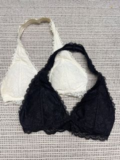 Gilly Hicks Sydney Bralette – Women's Strapless Floral Lace Bandeau Bra (XS, S, M, Multicolor, Cotton Blend)