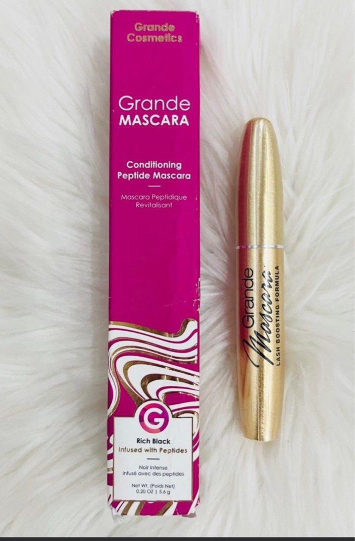 Gradelash mascara (Category: Makeup) located in San Juan City. Submitted by cashfrancefashioncosmetics_ph (Listing ID 1416327020, Image 1). Description: ‼️GRANDEMASCARA CONDITIONING PEPTIDE MASCARA RICH BLACK 5.6g AUTHENTIC BRAND NEW FROM USA Condition while you coat! This exclusive mascara not only provides extreme volume and length, but is infused with a lash-loving blend of peptides, panthenols, and natural waxes. These key ingredients conditi