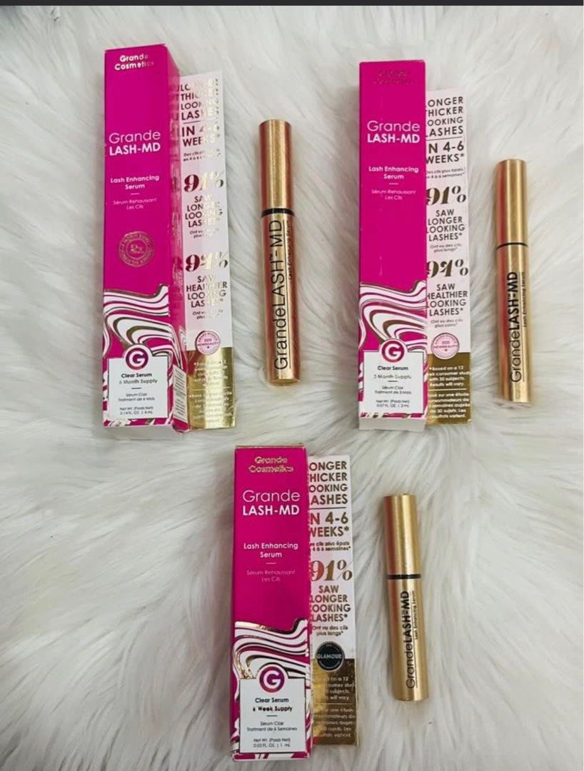 GRANDELASH MD ENHANCING CLEAR SERUM (Category: Makeup) located in San Juan City. Submitted by cashfrancefashioncosmetics_ph (Listing ID 1416329185, Image 1). Description: PER SIZE ‼️GRANDELASH MD ENHANCING CLEAR SERUM 4ML 6MONS. With box 2900❌ 4ml. 6mons NOBOX 2800 2ML 3MONS. No box 2100 ❌ 1ML 6WEEKS. With box 1200 AUTHENTIC BRAND NEW .