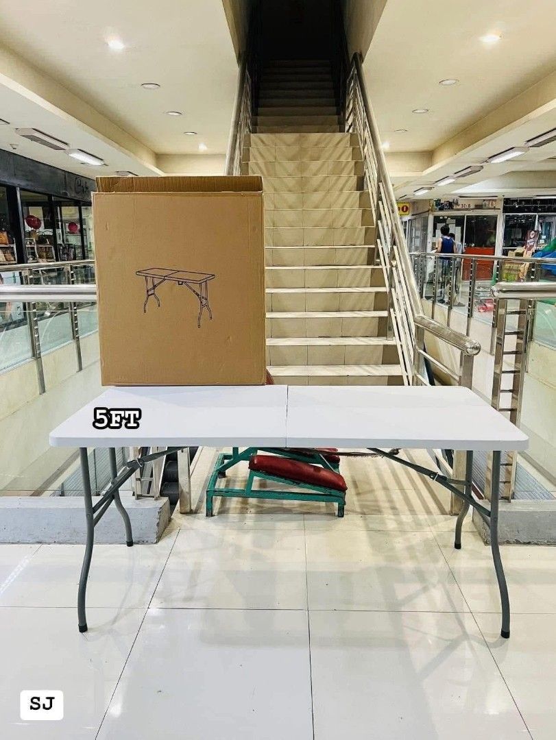 Heavy Duty Folding Table Portable Outdoor Folding Table Long Table Dining Table Desktop Table (Category: Tables & Sets) located in Manila. Submitted by onlineshoppersph (Listing ID 1416240938, Image 2). Description: Heavy Duty Folding Table Portable Outdoor Folding Table Long Table Dining Table Desktop Table 4ft Php1100 5ft Php1350 6ft Php1500 Cash On Deliver - Metro Manila - Delivery Fee/Handling Fee shouldered by BUYERS - DF/HF depends on BUYER