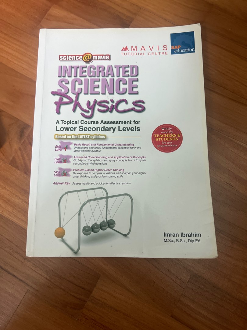 Integrated Science Physics Textbook for Lower Secondary, Hobbies & Toys ...