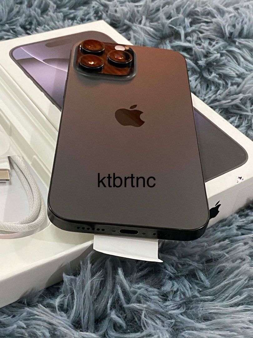 iPhone 16 Pro Max 256 gb (Category: iPhone 16 Series) located in Cavite. Submitted by katbritani92264 (Listing ID 1416273652, Image 3). Description: iPhone 16 Pro Max 256GB Factory Unlocked Black Titanium • Good as new • 93% Battery Health • Smooth, no dents Complete Original Package ( Original box same imei, Orig Cord) Free Case Free Tempered Glass 55990 Pick up Meet up COD/COP.