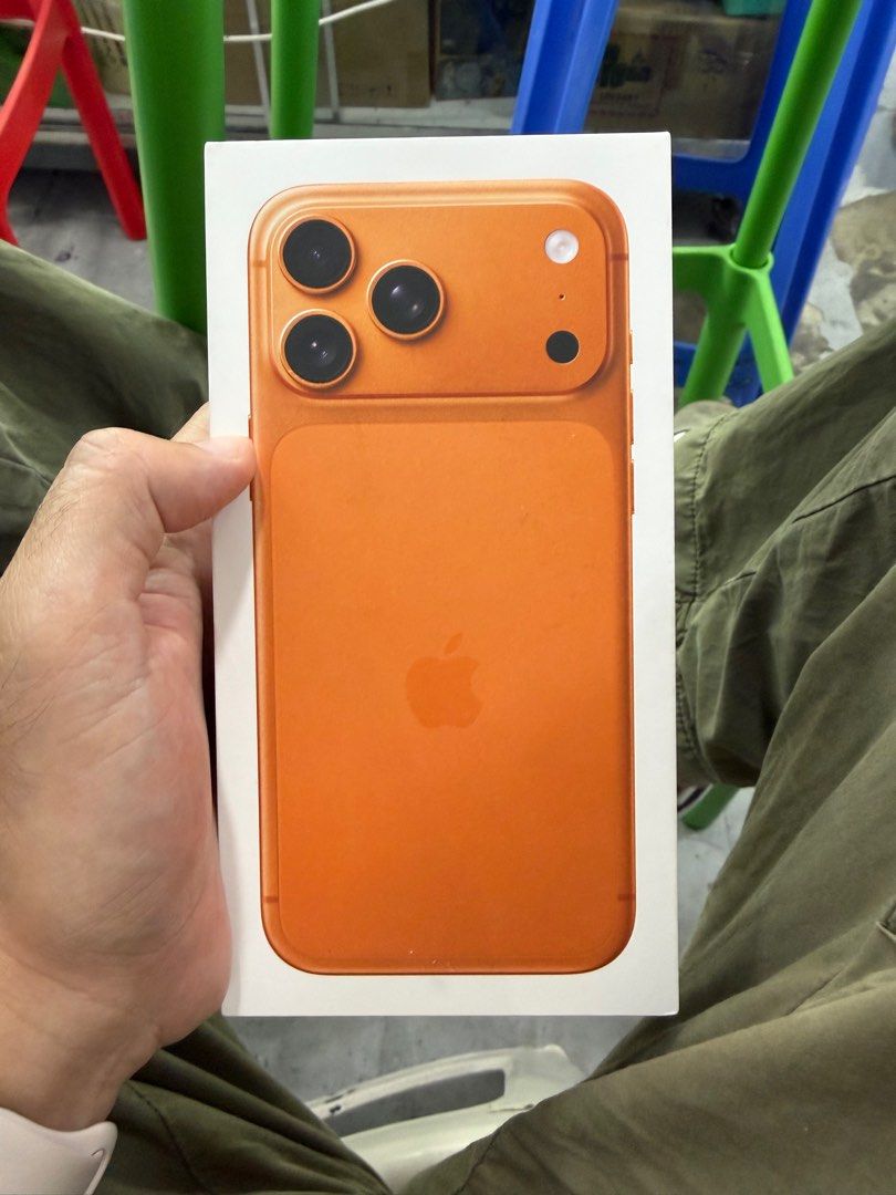iPhone 17 Pro max (Category: iPhone 17 Series) located in Pasig City. Submitted by bhino (Listing ID 1416248671, Image 1). Description: iPhone 17 Pro max Factory unlock Not activated 256/512/1TB/2TB 1 year warranty Any Apple Store All colors available Sealed Cash on delivery Pick up s store We do physical shop.