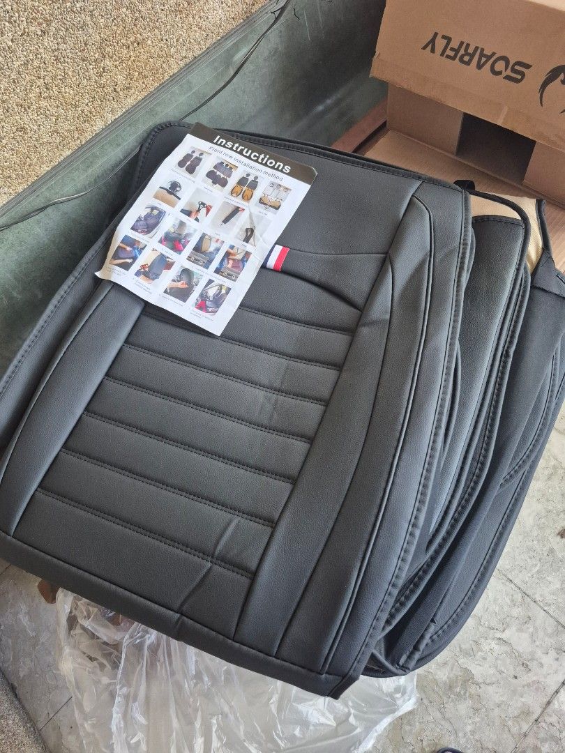 Isuzu dmax seat cover bnew (Category: Other Automotive Parts and Accessories) located in Quezon City. Submitted by prvalderrama (Listing ID 1415568428, Image 2). Description: Selling new Isuzu dmax seat cover bnew Rfs : prefer diff color so this is bought as spare online for 1700.