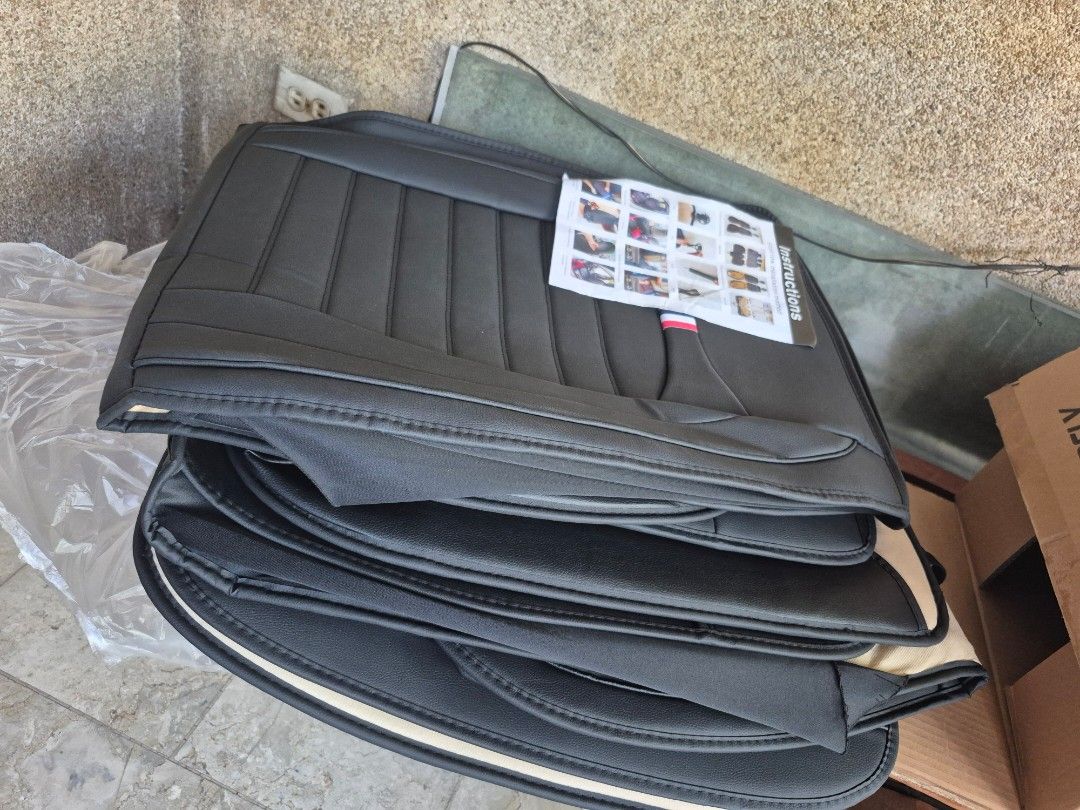 Isuzu dmax seat cover bnew (Category: Other Automotive Parts and Accessories) located in Quezon City. Submitted by prvalderrama (Listing ID 1415568428, Image 3). Description: Selling new Isuzu dmax seat cover bnew Rfs : prefer diff color so this is bought as spare online for 1700.