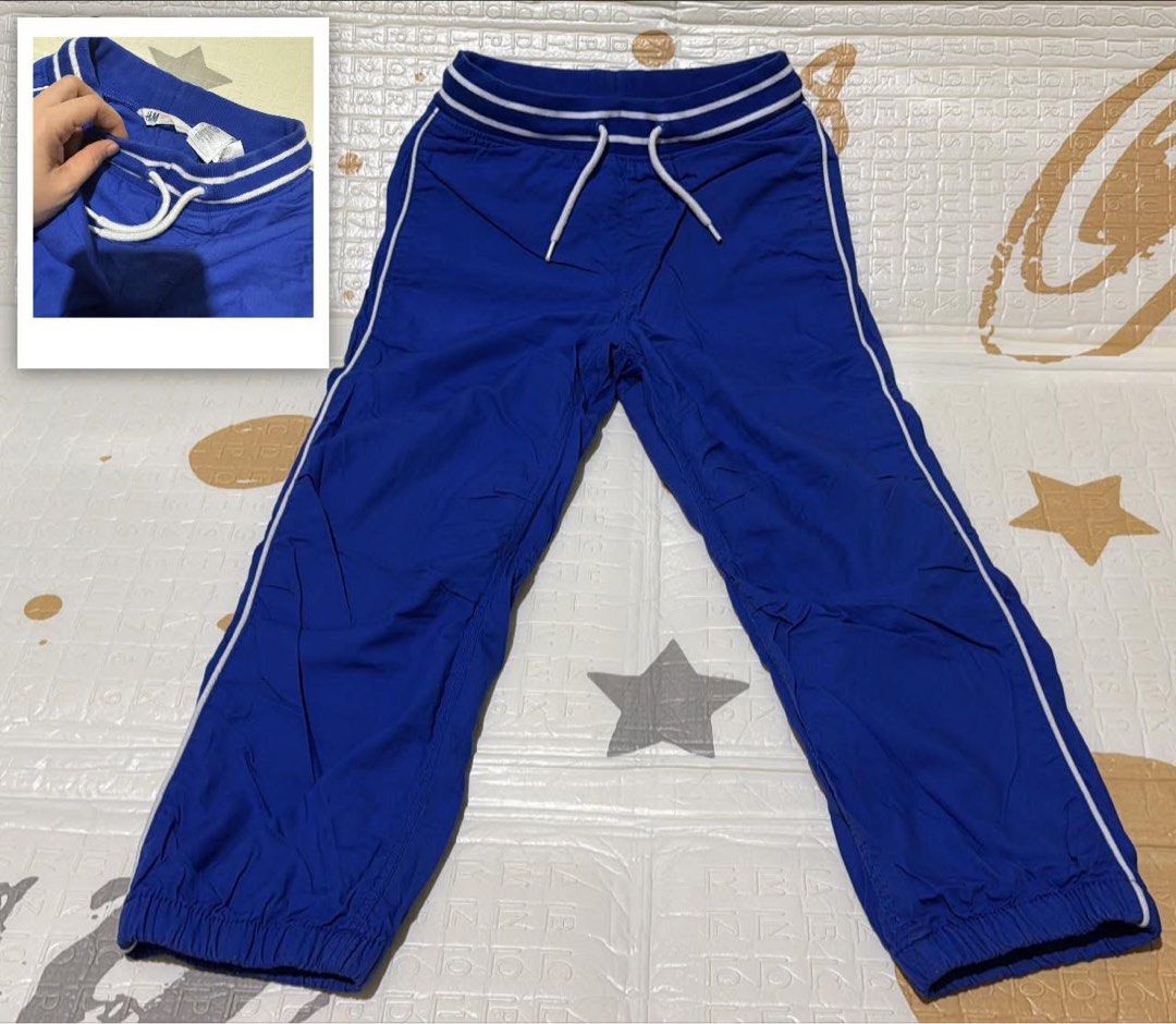 Kids pajama / jogger / sweat pants (Category: Babies & Kids Fashion) located in Quezon City. Submitted by evgco (Listing ID 1416332644, Image 1). Description: Price starts at 250-350 Preloved apparel of my kid (some were new and never worn) BRANDED 💯 Closet Decluttering✨ Payment: gcash / maya.