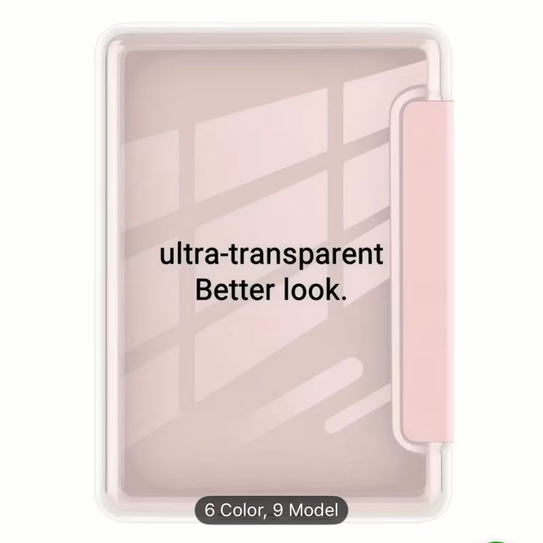 Kindle Case for 10th Gen 2019 (Pink) (Category: Cases & Sleeves) located in Naga. Submitted by veeepl (Listing ID 1416287571, Image 2). Description: - Compatible with Kindle 10th Gen 2019. - Stylish pink color. - Ultra-transparent design. - Auto wake/sleep function..