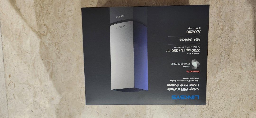 Linksys Velop WiFi 6 AX4200 Mesh System For Sale