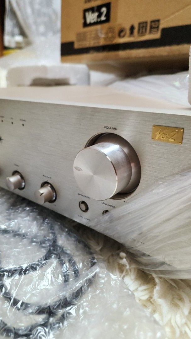 Marantz PM6100SA Amplifier With Box Made in Japan (Category: Soundbars, Speakers & Amplifiers) located in Manila. Submitted by racz03 (Listing ID 1416359695, Image 2). Description: - Marantz PM6100SA amplifier - Includes original box, remote control, and power cable - Multiple input and output ports - Speaker terminals and pre-out - Made in Japan - Version 2 model - Silver finish New Arrival...Fresh From Japan... Marantz PM6100SA Ver. 2, Integrat