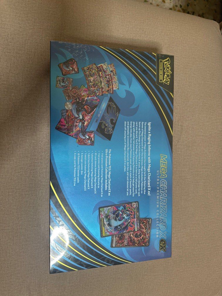 [Shrinked/OnHand] Mega charizard x ex Ultra-premium collection (UPC ...